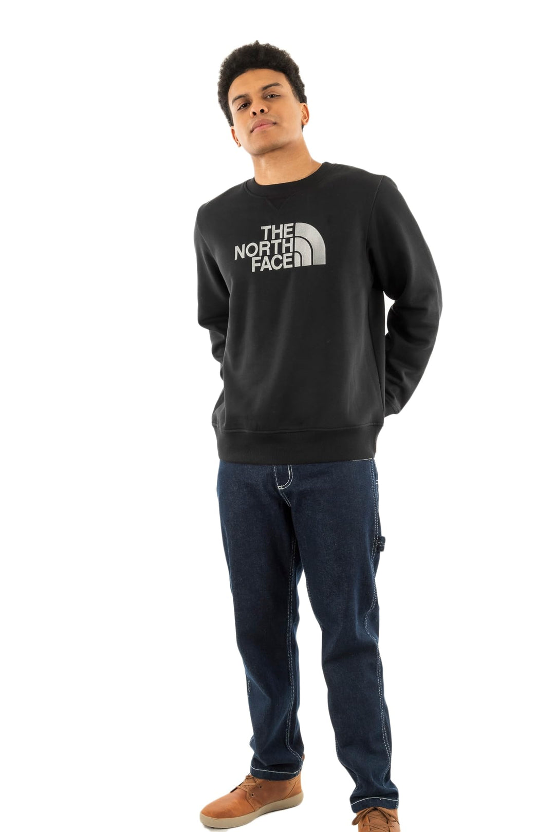 The North Face Drew Peak Crew, Sweatshirt XS Tnf Black, XS Tnf Black