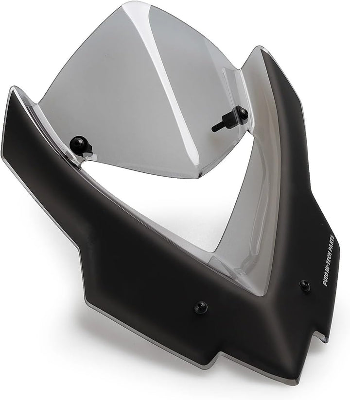 Puig 7011F Windschutzscheibe Cockpitverkleidung für Kawasaki Z1000 2014, Dunkel getönt, Medium Stark