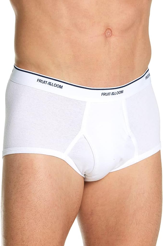 Fruit of the Loom Grosse Herren-Slips, Weiss, 9er-Pack L Gemischt, L Gemischt