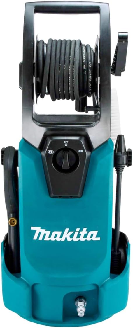 Makita HW1300 Hochdruckreiniger 130 bar mit selbstansaugender Pumpe, 1800 W, 230 V