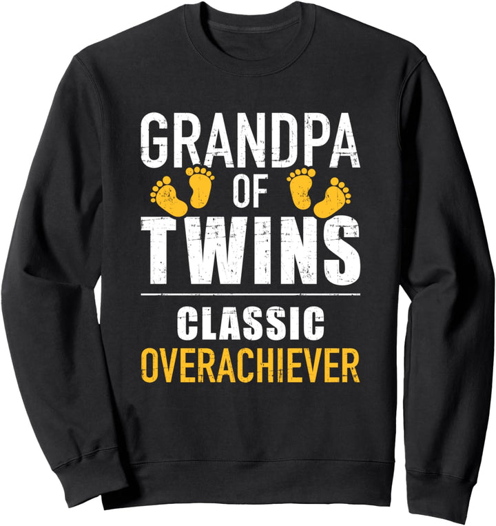 Opa von Zwillingen lustiger Spruch Sweatshirt