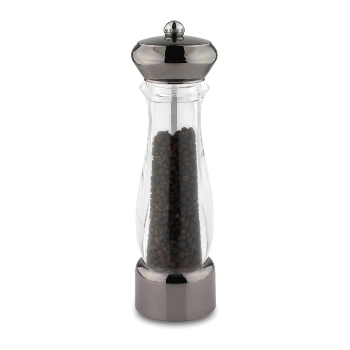Grunwerg PM-821GM Salz-oder Pfeffermühle, Keramik, Gunmetal (21cm/8") 6 cm x 6 cm x 21 cm 21 cm Gesc