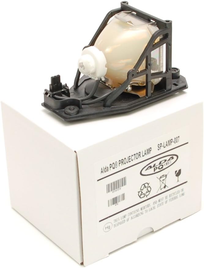 Alda PQ-Premium, Beamerlampe / Ersatzlampe kompatibel mit SP-LAMP-007, 21 188 für INFOCUS LP250 ASK