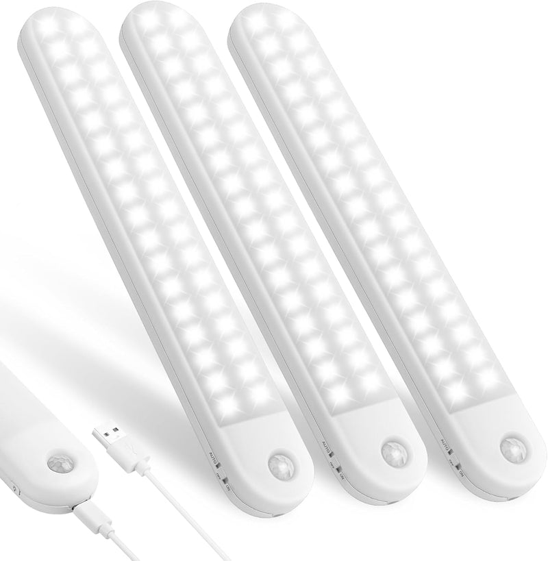 Vicloon LED Schrankbeleuchtung,3PCS LED Sensor Licht Schrankleuchten, 5 Farbe LED Sensor Licht mit B