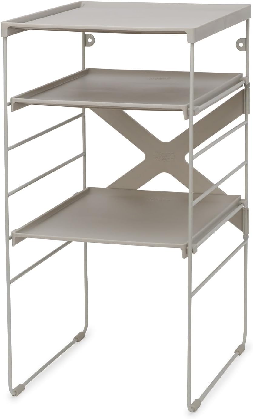 Joseph Joseph Level Verstellbar Schuhregal, Starke Schuhregale und Stahlrahmen, 4 Paar Schuhe Einfac