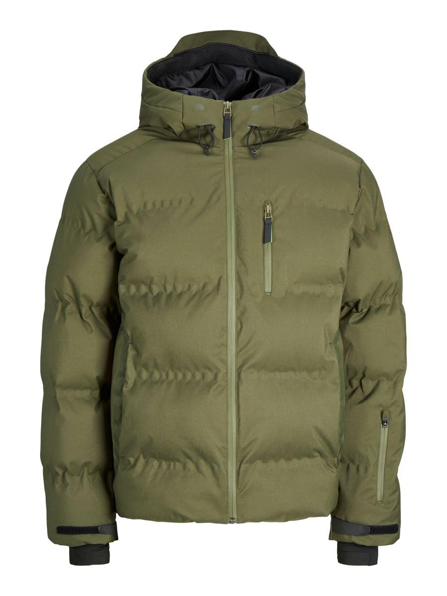 JACK & JONES Male Steppjacke Steppjacke XXL Grün, XXL Grün