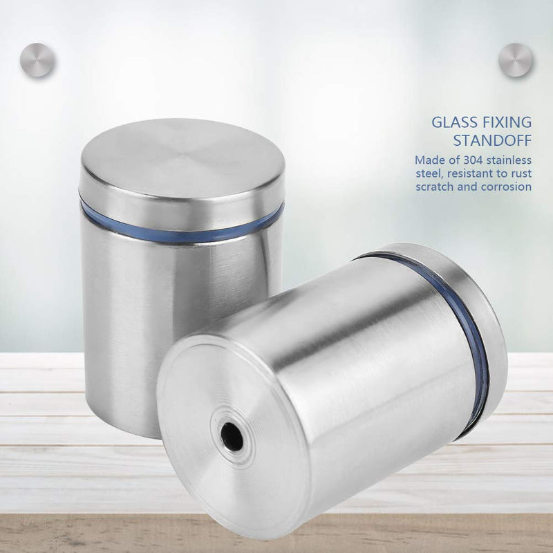 Glas Abstandshalter, 8 Stücke M38 * 50mm Edelstahl Werben Befestigungsstift für Unternehmen, Büro, G