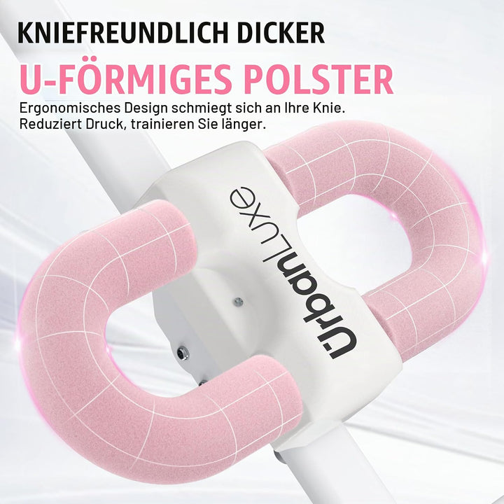 bauchtrainer für zuhause, Verstellbarer Bauchtrainer mit LCD-Monitor, zusammenklappbares Bauchmuskel