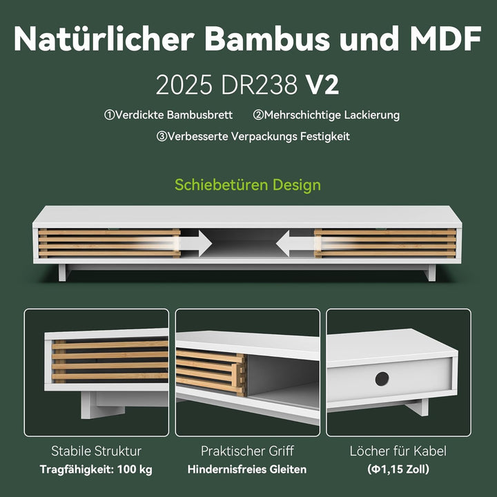 Dual-Monitorständer mit Schiebetür, doppelter Computer-Laptop-Ständer, Schreibtischregal-Organizer m