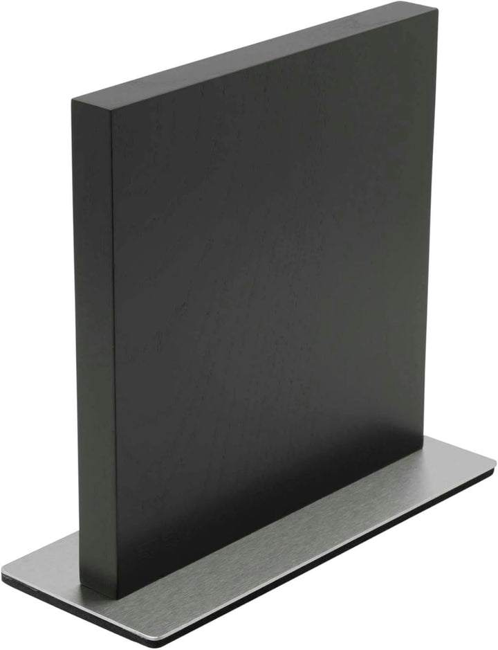 Eden Quality Products Eden Magnetic Knife Block EQB102 magnetischer Messerblock, schwarzem Eschenhol
