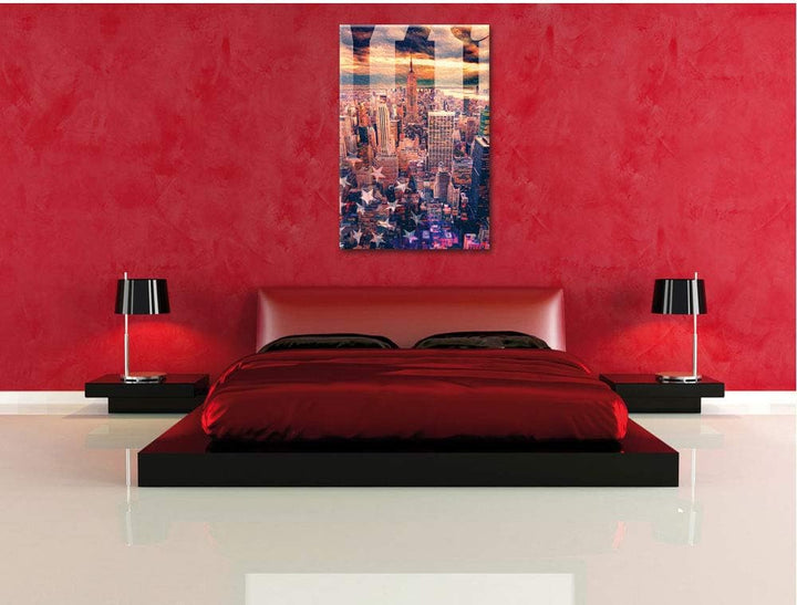 Dreaming Leinwandbild Bild auf Leinwand, XXL riesige Bilder fertig gerahmt mit Keilrahmen, Kunstdruc