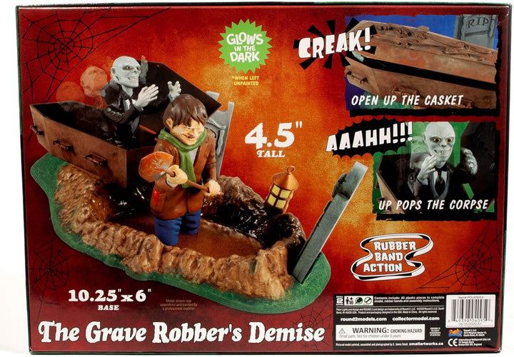 Polar Lights POL976/12 1/12 Haunted Manor: The Grave Robber's Demise Modellbau