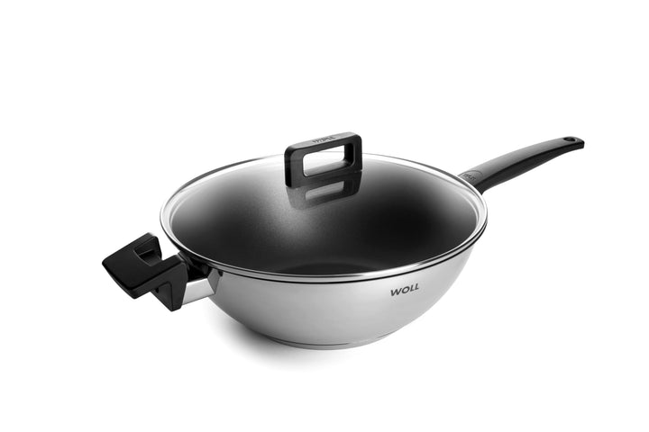 Woll Concept Wok- und Rührpfanne - Induktiv -, Ø 30 cm, 10 cm hoch, Geeignet für alle Herdarten, Ede