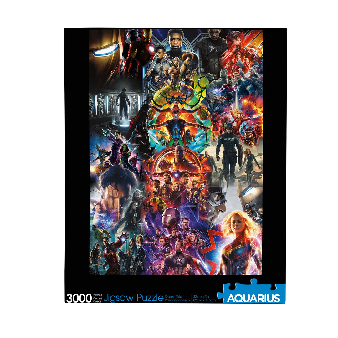 Aquarius Marvel Avengers Collage (3000 Piece Jigsaw Puzzle) - Glare Free - Precision Fit - Officiall