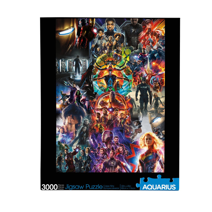 Aquarius Marvel Avengers Collage (3000 Piece Jigsaw Puzzle) - Glare Free - Precision Fit - Officiall