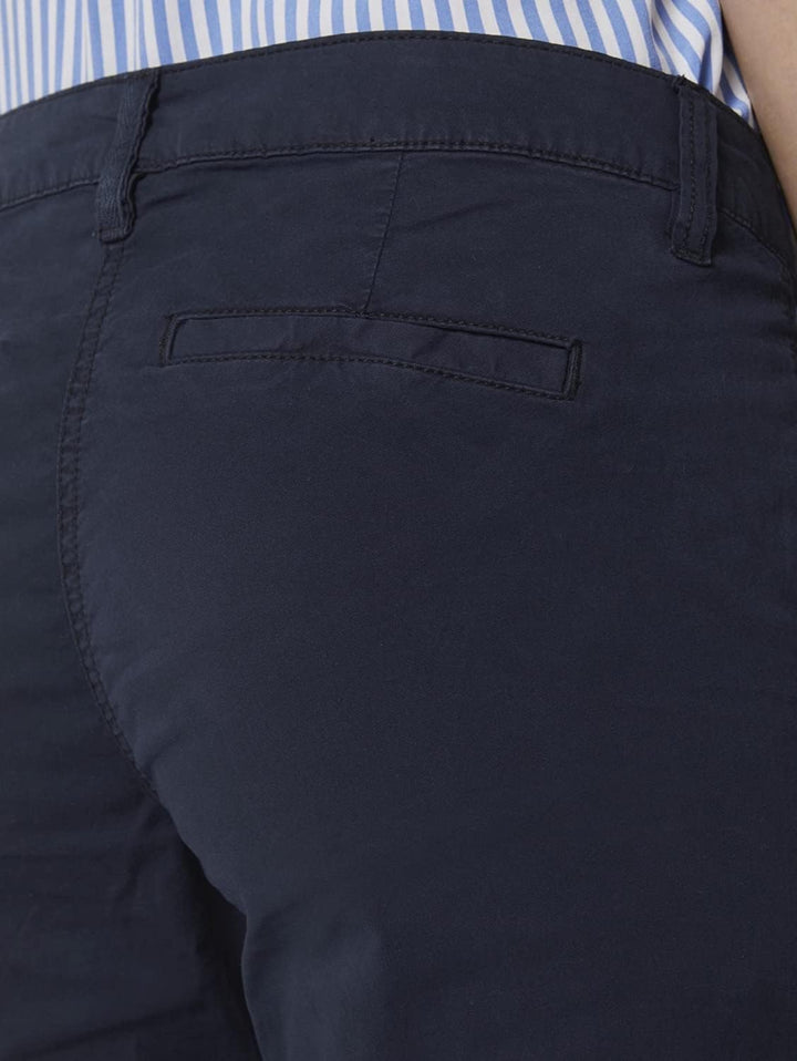 TOM TAILOR Damen Geknöpfte Tapered Relaxed Hose 34 10668 - Sky Captain Blue, 34 10668 - Sky Captain