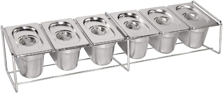 Vogue, 12318 Drahtständer, 150 x 680 x 160 mm, Edelstahl, zum Kochen, Aufbewahren von