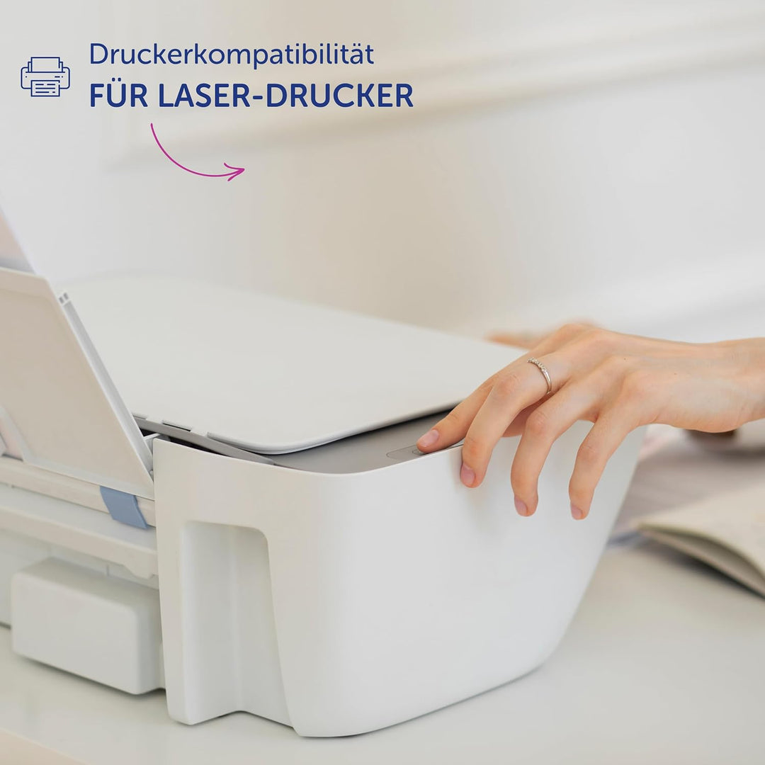 Avery Zweckform L4882-20 Namensetiketten (200 Namensaufkleber, 85x50mm auf A4, selbstklebend, bedruc