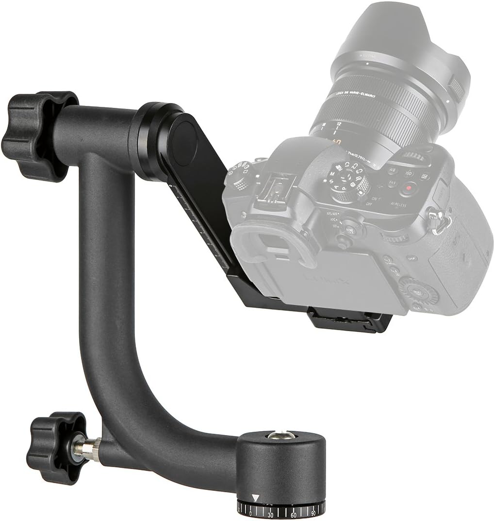 ayex Gimbal Tripod Head, Stativkopf für Telefotografie, Sport- und Naturaufnahmen