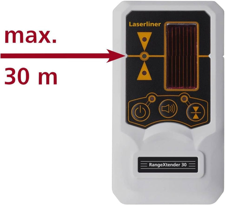LASERLINER - RangeXtender 30 - Teleskopischer Befestigungsstock - 1/4 Zoll Befestigungsbügel - Stabi