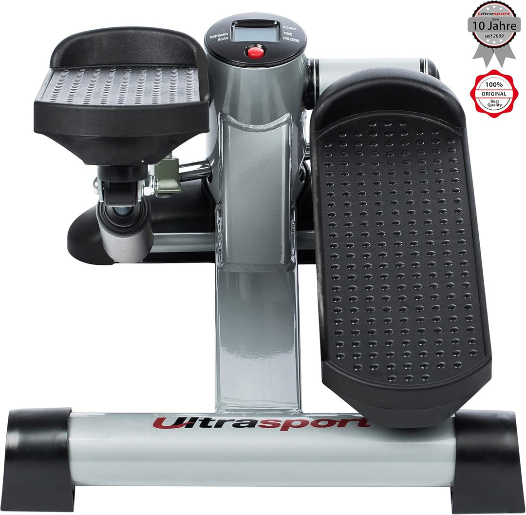 Ultrasport Swing Stepper, Up-Down Stepper, Stepper mit oder ohne Trainingsbänder, Ganzheitliches Sch