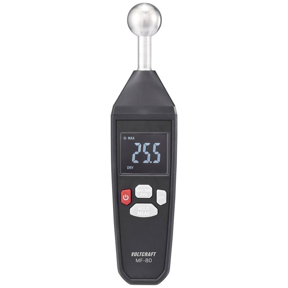 VOLTCRAFT MF-80 Materialfeuchtemessgerät Messbereich Baufeuchtigkeit (Bereich) 0 bis 100.0% Messbere