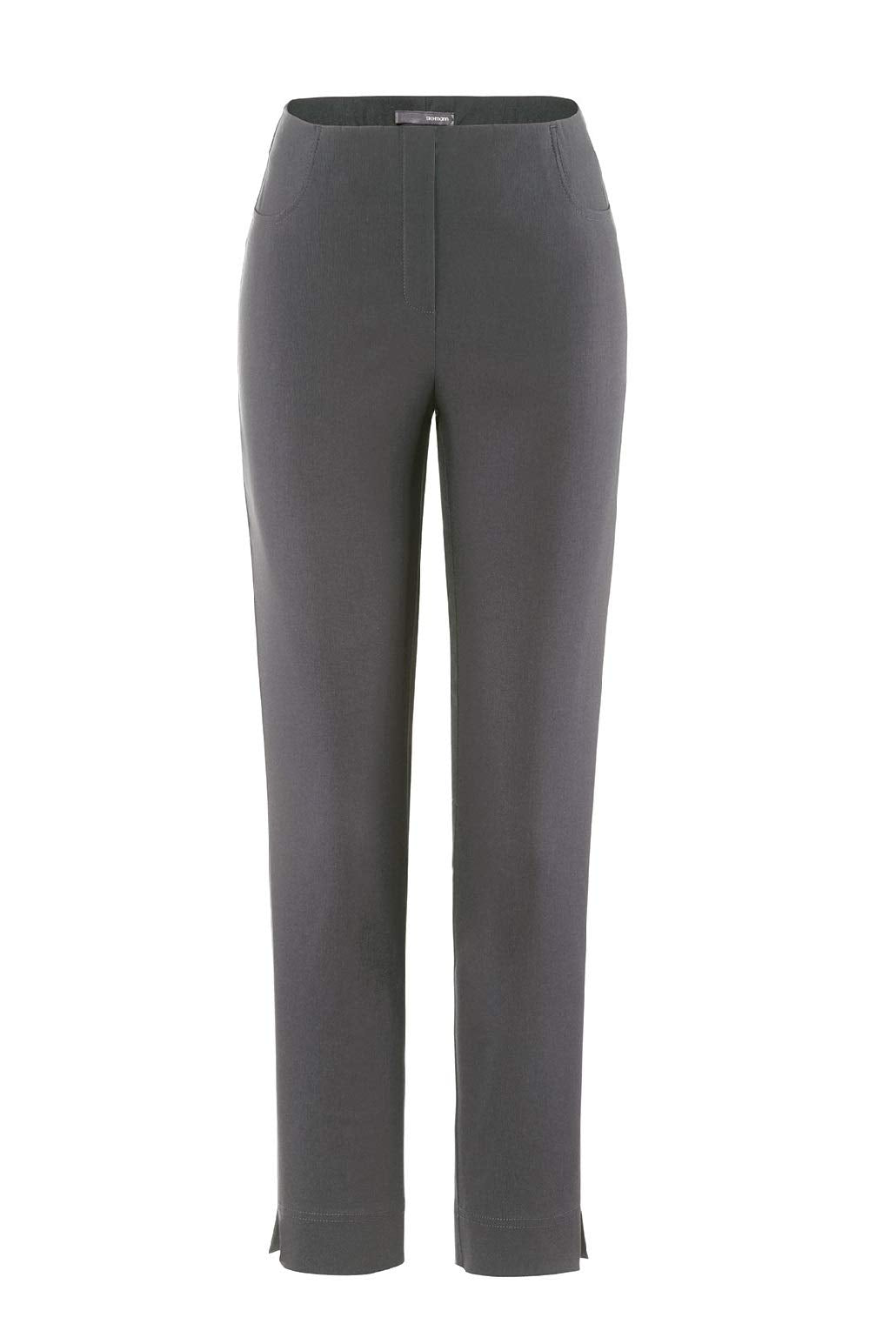 Stehmann LOLI-742 Bequeme, stretchige Damenhose, mit schmalem Bein 34 Graphit, 34 Graphit