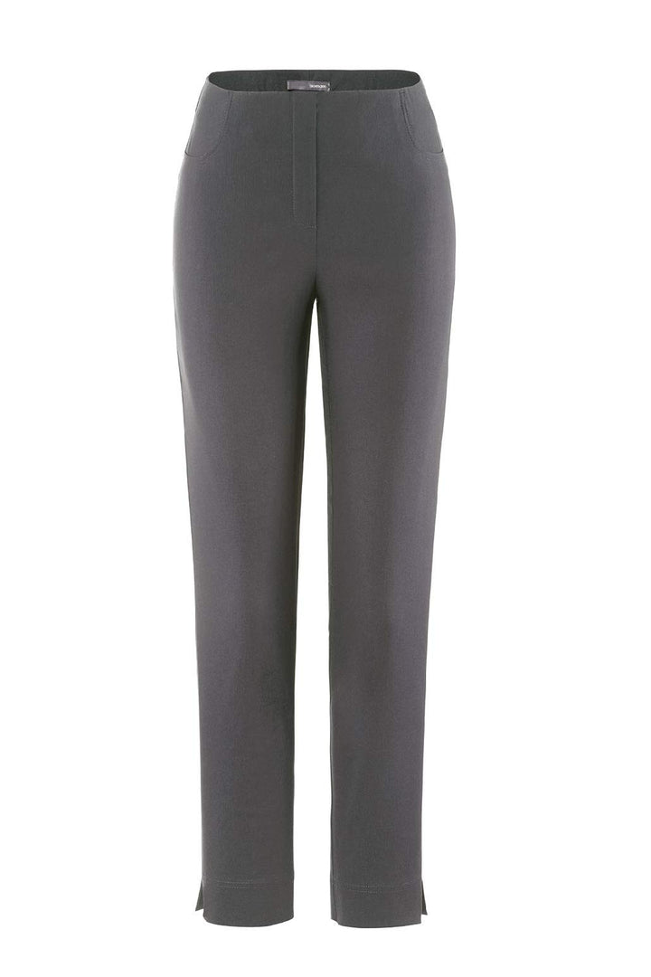 Stehmann LOLI-742 Bequeme, stretchige Damenhose, mit schmalem Bein 34 Graphit, 34 Graphit