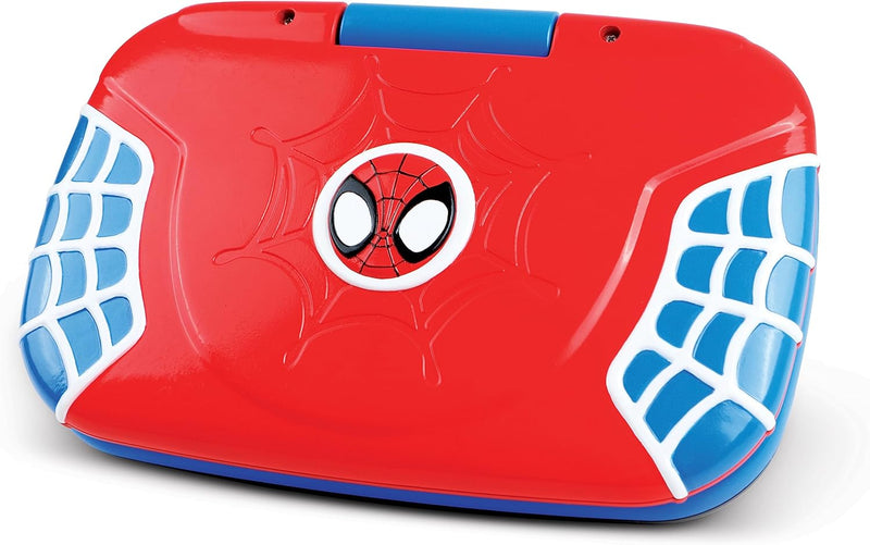 VTech Spidey und seine Super-Freunde - Lernlaptop – Lerncomputer mit QWERTZ-Tastatur und Inhalten zu