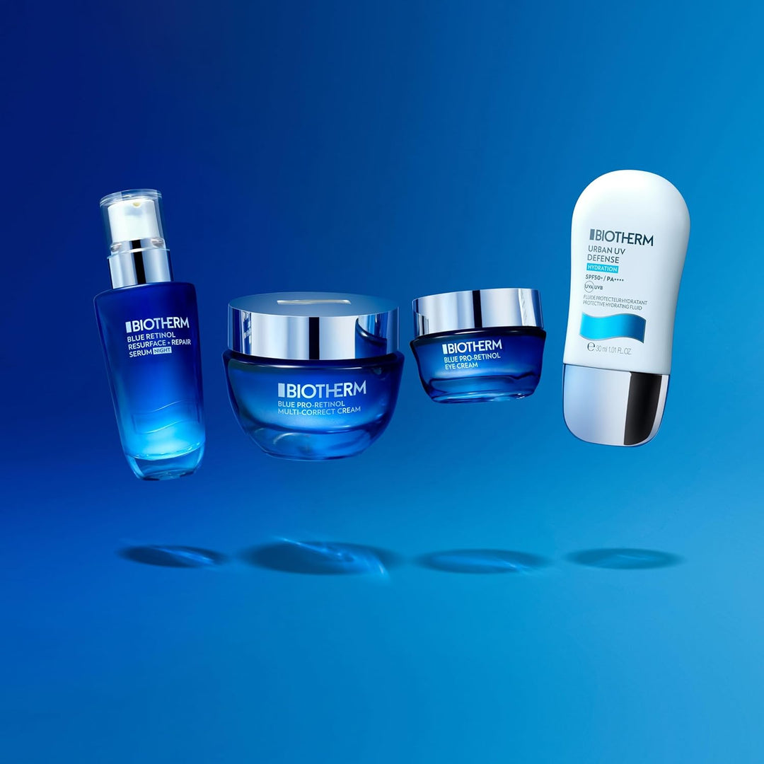 Biotherm Pro-Retinol Augencreme, straffende Augencreme mit Life Plankton, glättende Augenpflege für