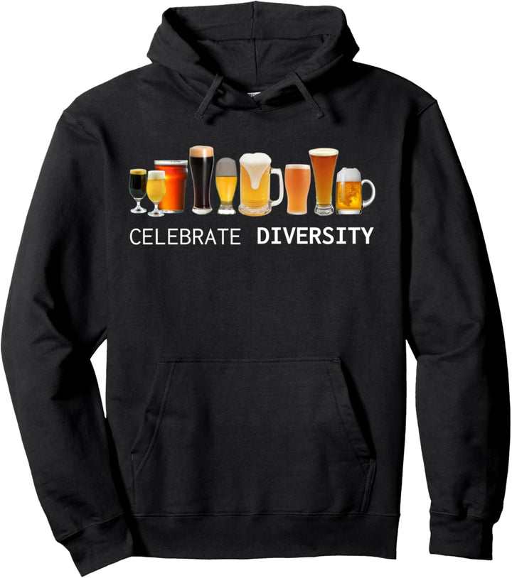 Craft Beer Drinking Feiern Sie Diversity Beer Pullover Hoodie