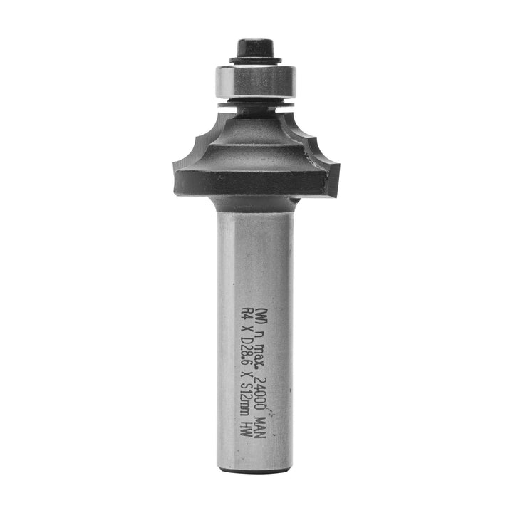 ENT 14520 Doppelradienfräser HW, Schaft (S) 12 mm, Durchmesser (D) 28,6 mm, NL 12,7 mm, R 4 mm, SL 4