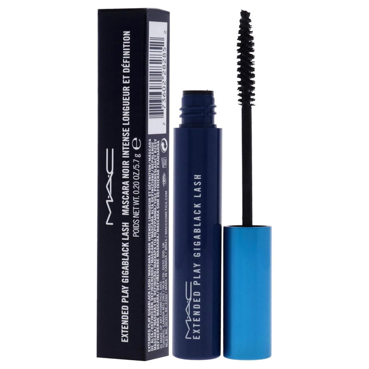 MAC Extended Play Gigablack Lash Mascara Schwarz 5.7 g (1er Pack), Schwarz 5.7 g (1er Pack)