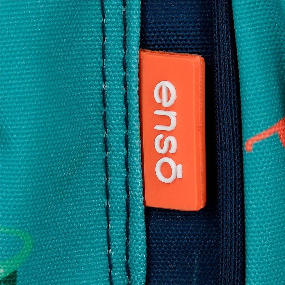 Enso Dino artist Vorschulrucksack Multicolor 23x28x10 cm Polyester 6,44L Dino-Rucksack, Dino-Rucksac