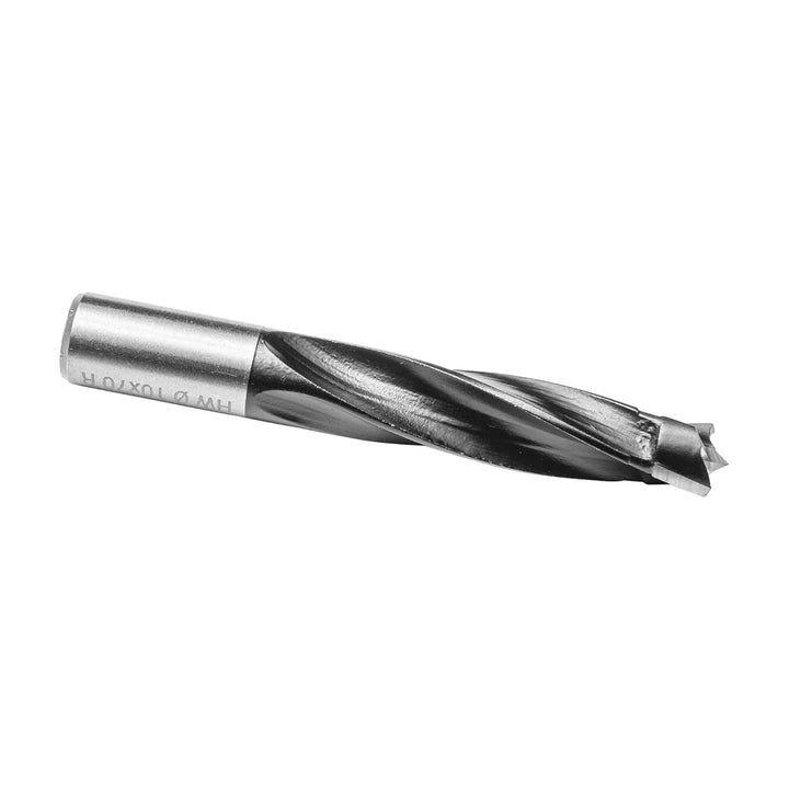 ENT 22286 Dübelbohrer HW, Schaft (S) 10 mm, Durchmesser (D) 10 mm, NL 43 mm, SL 20 mm, L 70 mm, Rech