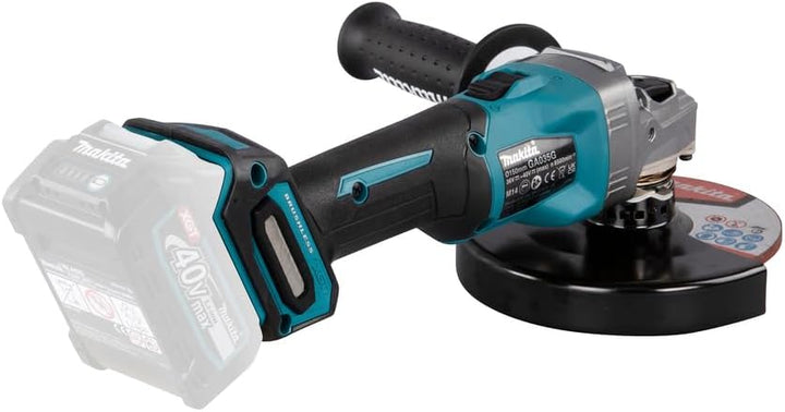 Makita GA035GZ Akku-Winkelschleifer 40V max. (ohne Akku, ohne Ladegerät), Petrol