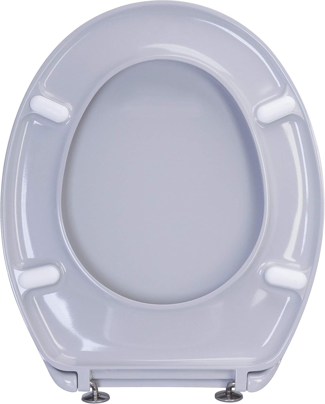 Cornat WC-Sitz "Cetina" - Schlichter Look in manhattangrau - Pflegeleichter Duroplast - Unifarbenes