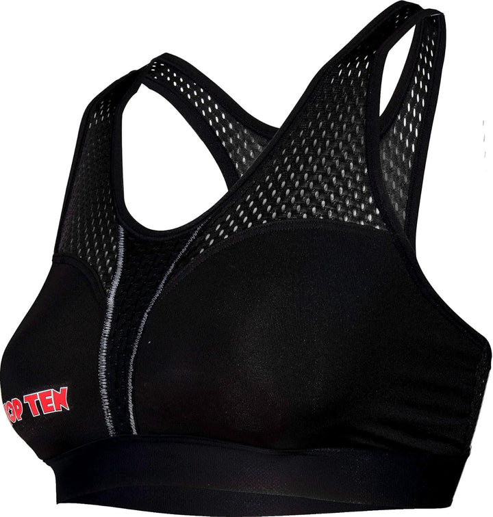 TOP TEN Sports Bra „Cool Guard“ M Kurz Schwarz, M Kurz Schwarz
