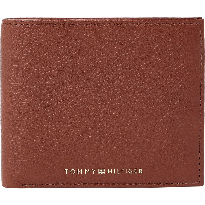 Tommy Hilfiger Herren Th Premium Leather Cc and Coin Am0am10989 Geldbörsen OS Braun (Dark Chestnut),
