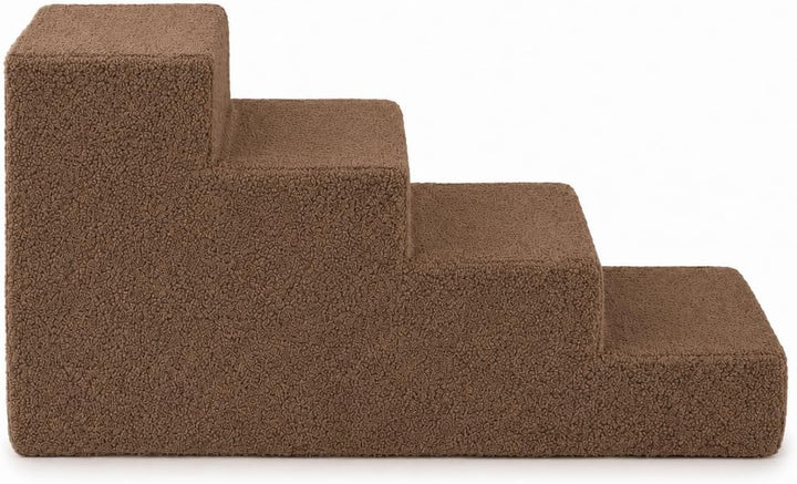 Sofatreppe für Hunde und Katzen – Hundetreppe für Bett &amp; Sofa – 3- oder 4-stufig, rutschfest &amp; wasch