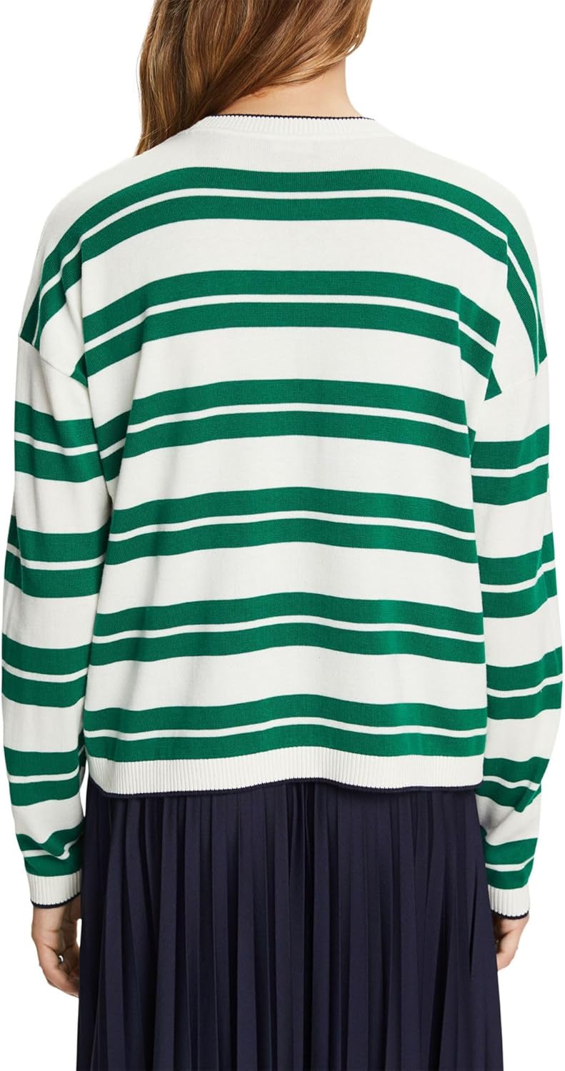 Esprit Damen 073ee1i301 Pullover XXS 302/Dark Green 3, XXS 302/Dark Green 3