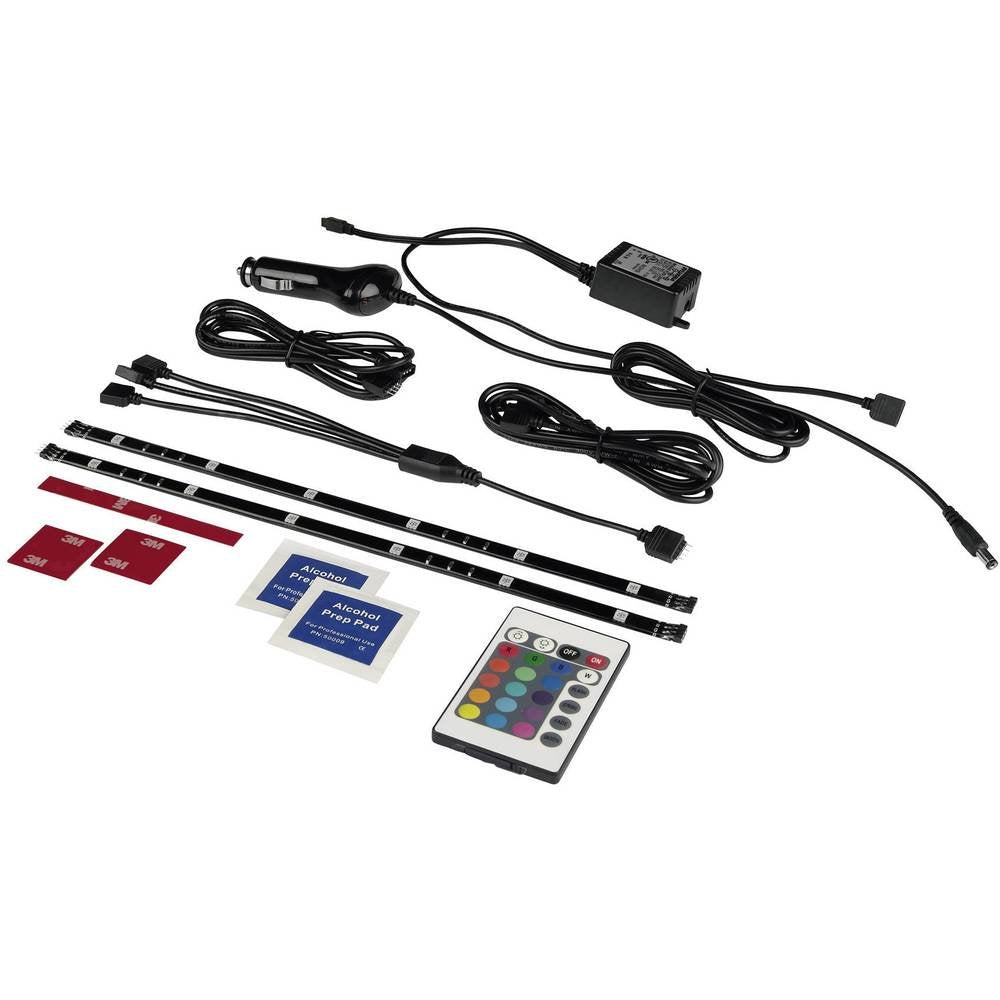 Osram LED Ambient Tuning Lights Base Kit - 12V - 2x 30,5cm - mit Fernbedienung &amp;