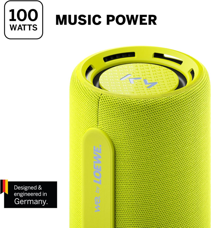 Loewe We Hear Pro, Bluetooth Lautsprecher in Kooperation mit Kylian Mbappé, Bluetooth Box, 100 W, Wa