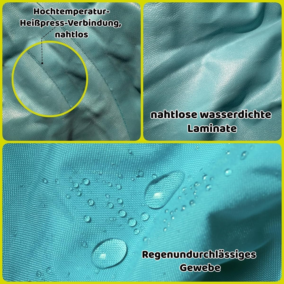 Wasserdichter Hunderegenmantel Leichter hundepullover mit integrierten beinabschlüssen und Abnehmbar