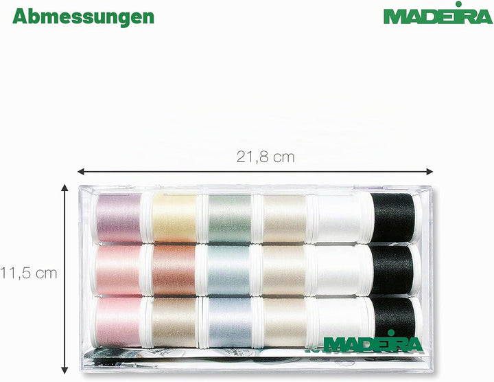 Madeira 8031 Stickbox Cotona No.80 18 Spulen 200 M