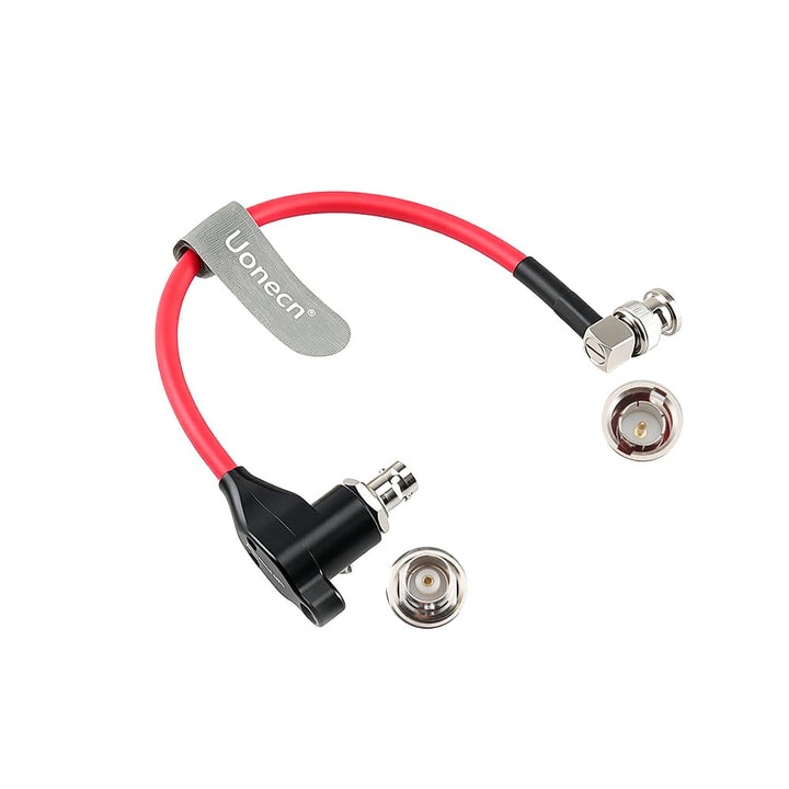 Uonecn SDI Schutzvorrichtung Kabel HD SDI BNC Stecker auf Rechter Winkel BNC Buchse Galvanic-Isolato