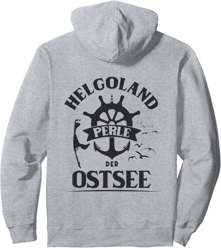 Helgoland, Perle der Ostsee - Lustiges Insel Urlaub Pullover Hoodie