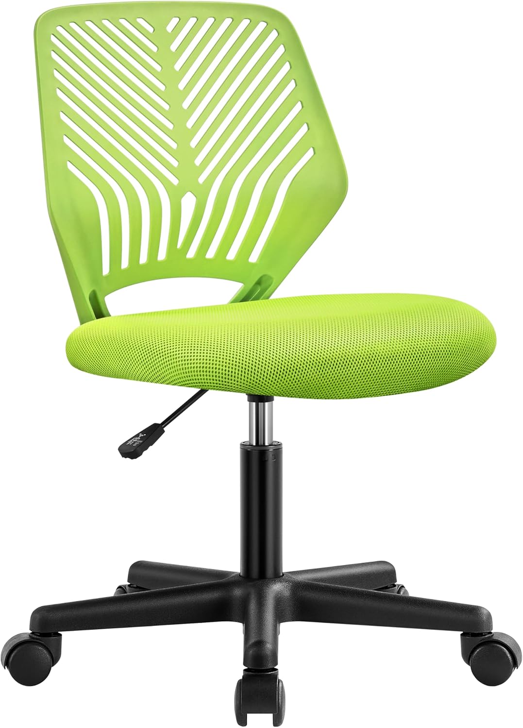Yaheetech Bürostuhl Ergonomisch Schreibtischstuhl ohne Armlehnen Drehstuhl mit Rücklehne Arbeitsstuh