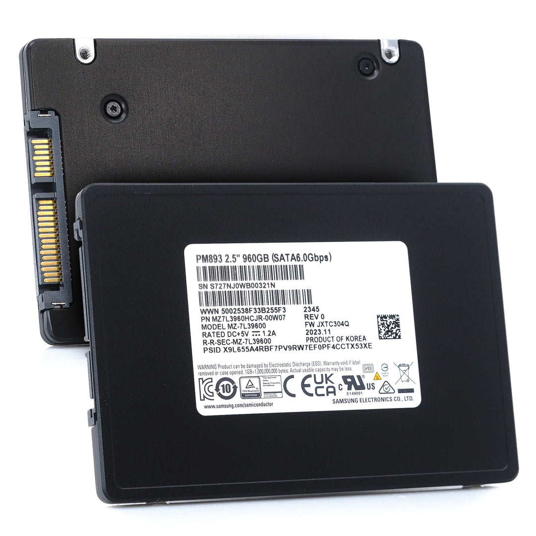 Samsung PM893 MZ7L3960HCJR 960 GB 2,5" 63,5MM 1 DWPD SSD