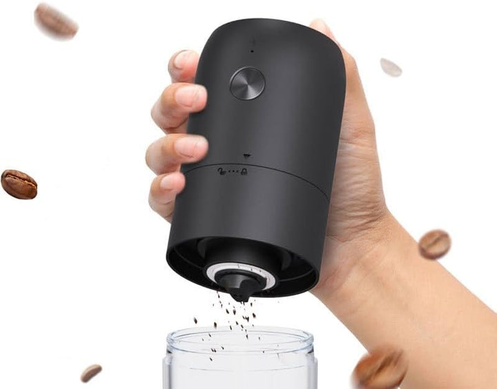 Kaffeemühle, USB Wiederaufladbare Elektrische Kaffeemühle mit Keramik Kegelmahlwerk Tragbare Elektri